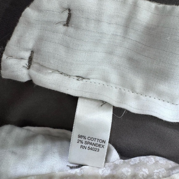 NWT Banana Republic Grey Chino Trousers - Picture 4 of 5